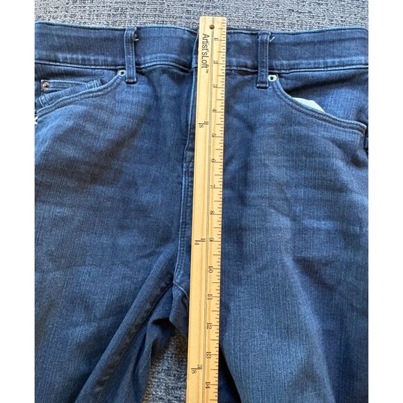 Torrid Crop Bombshell Skinny Jeans Premium Stretch Women's Size 14 Blue Denim - Picture 5 of 8